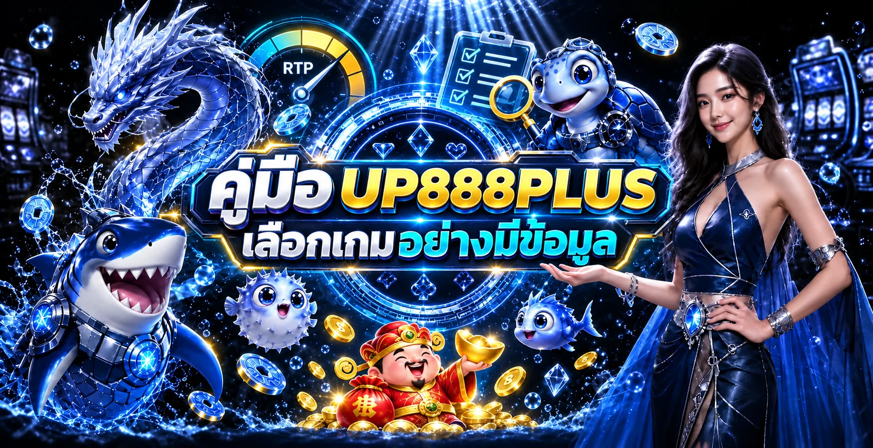UP888PLUS คู่มือ RTP และความผันผวนของสล็อต